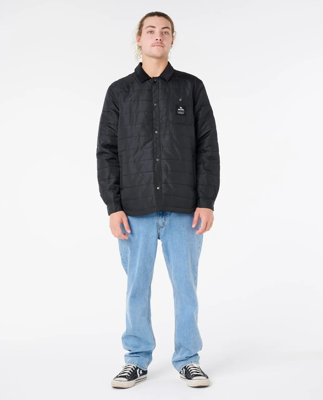 Rip Curl Mens Jacket Coastal Quilted - Image 4