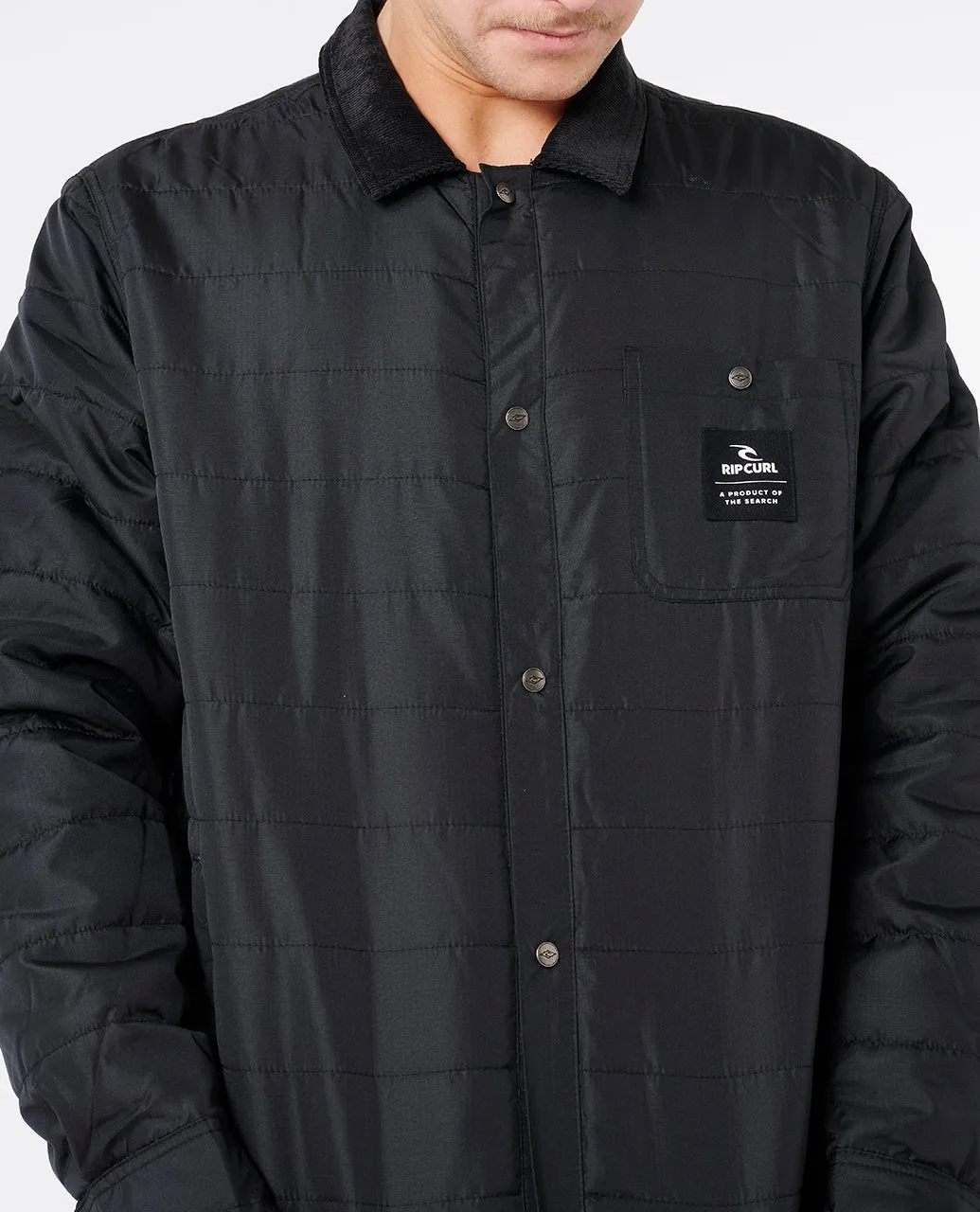 Rip Curl Mens Jacket Coastal Quilted - Image 5