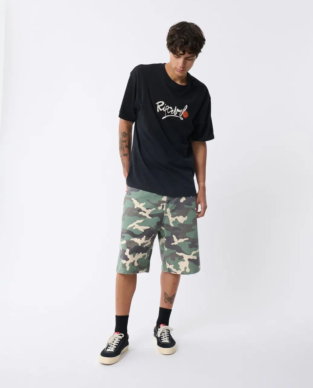 Rip Curl Mens Shirt Archive Non-Descript Loose Tee - Image 4