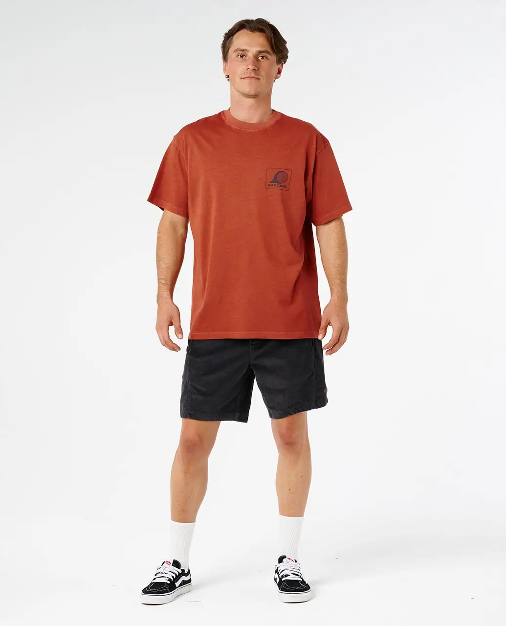 Rip Curl Mens Shirt Artist of the Search Rolling Wave Loose Tee - Image 4