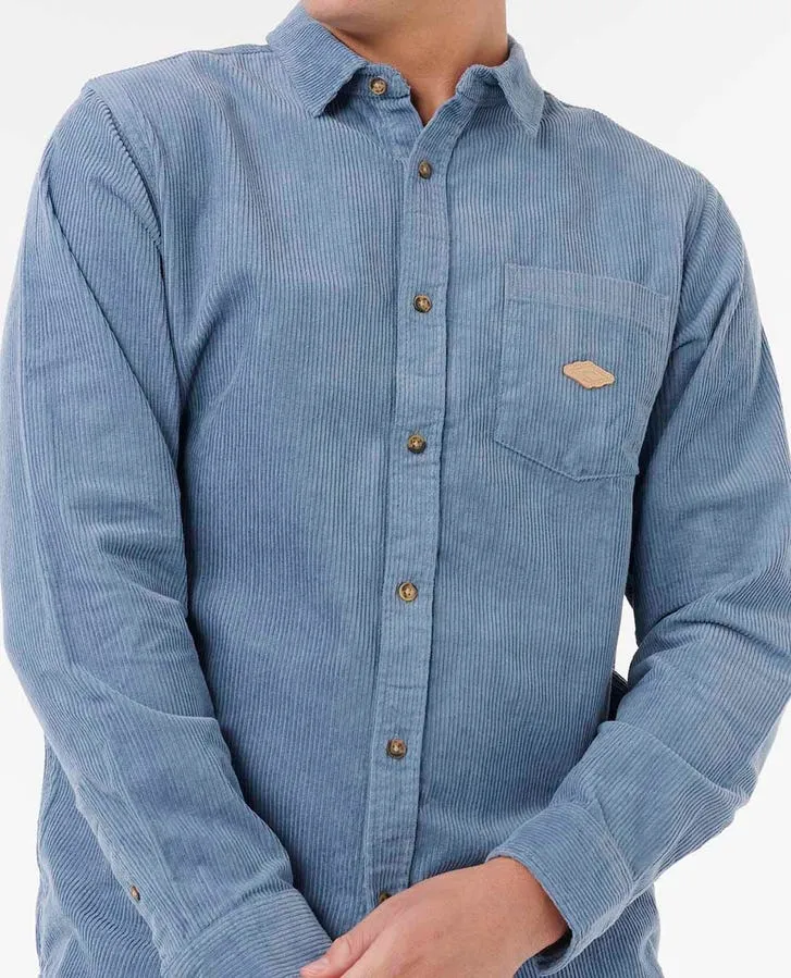 Rip Curl Mens Shirt Classic Surf Cord Long Sleeve - Image 4