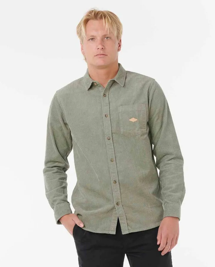 Rip Curl Mens Shirt Classic Surf Cord Long Sleeve - Image 5