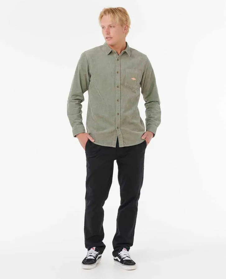 Rip Curl Mens Shirt Classic Surf Cord Long Sleeve - Image 7