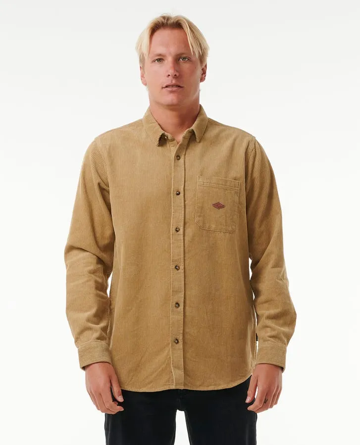 Rip Curl Mens Shirt Classic Surf Cord Long Sleeve - Image 9
