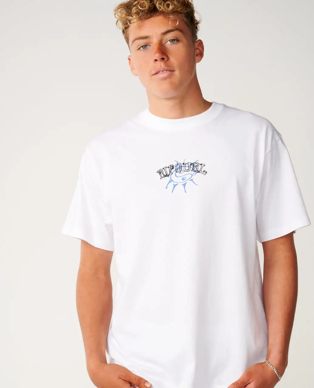 Rip Curl Mens Shirt Disorder Balance Loose Tee - Image 4