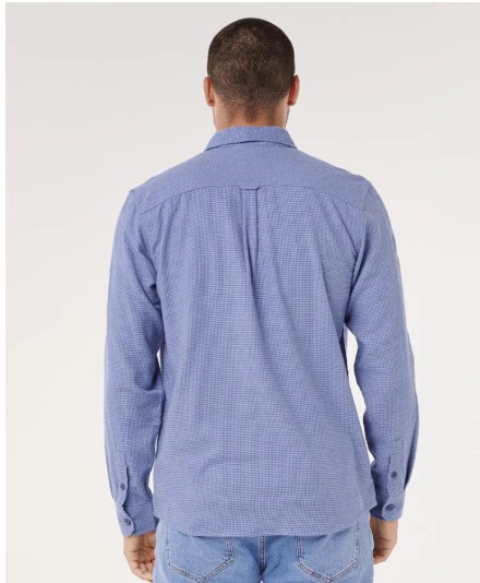 Rip Curl Mens Shirt Dog Beach Flannel - Image 7