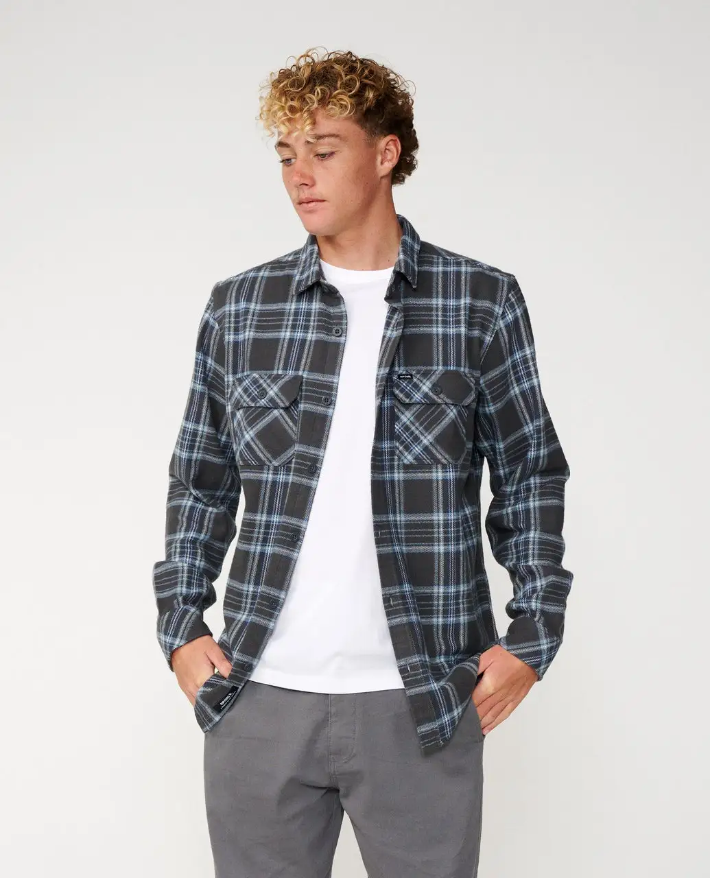 Rip Curl Mens Shirt Griffin Flannel - Image 6