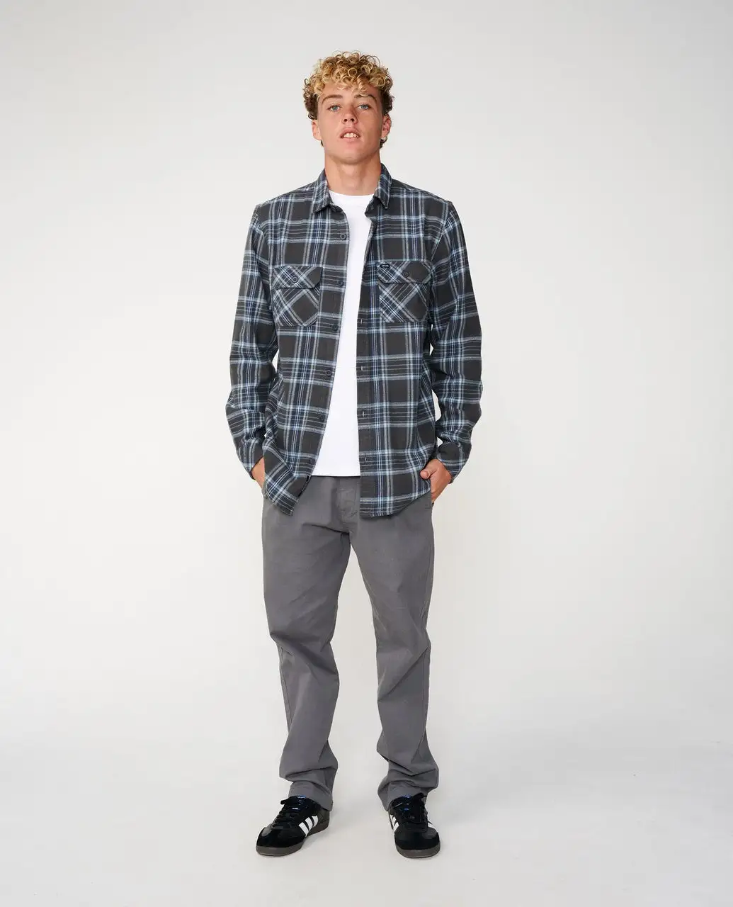Rip Curl Mens Shirt Griffin Flannel - Image 8