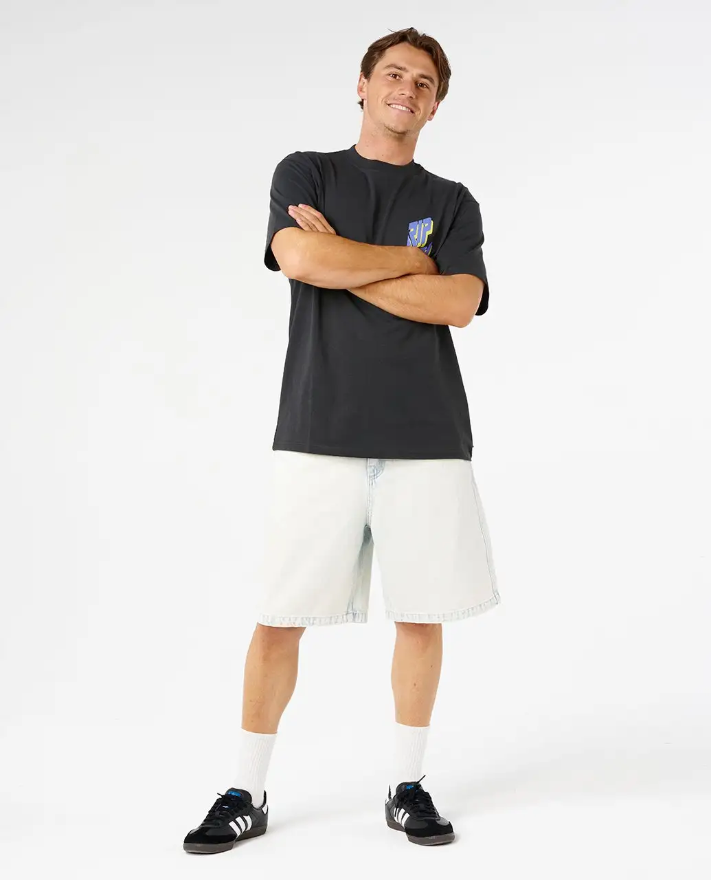 Rip Curl Mens Shirt Liquid Trips Slant Loose Tee - Image 4