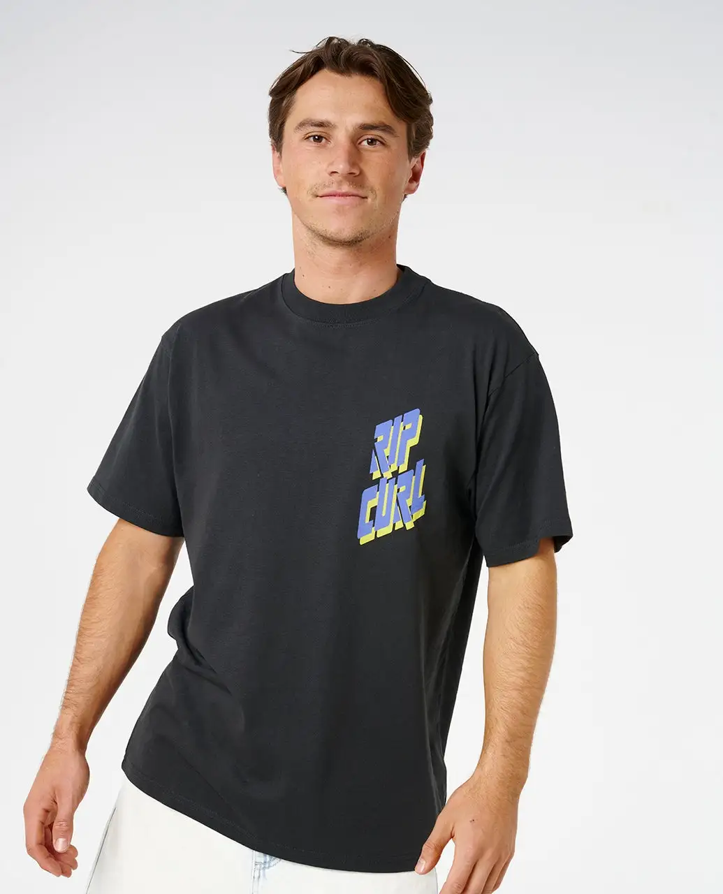 Rip Curl Mens Shirt Liquid Trips Slant Loose Tee - Image 5