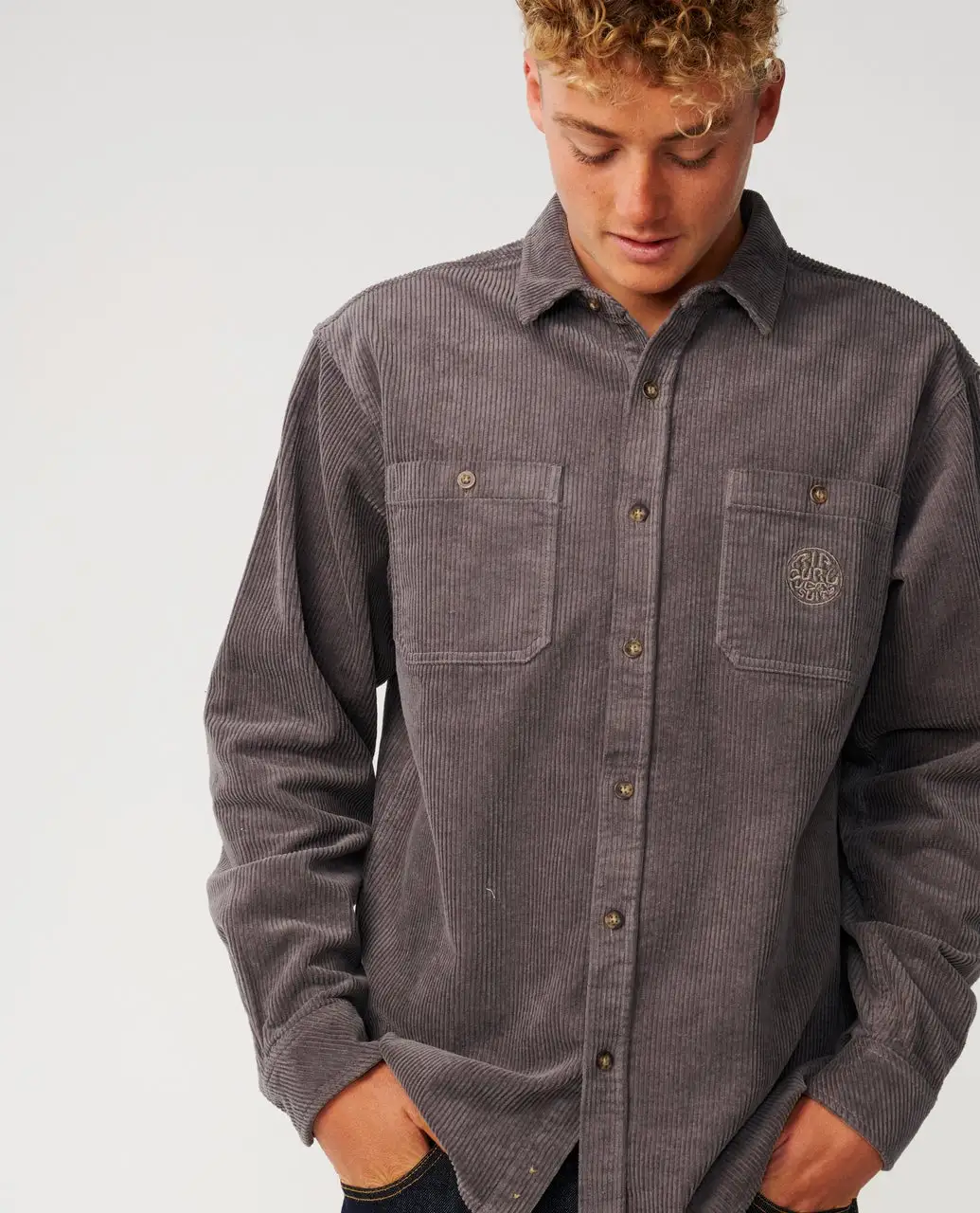 Rip Curl Mens Shirt Premium Surf Cord - Image 6