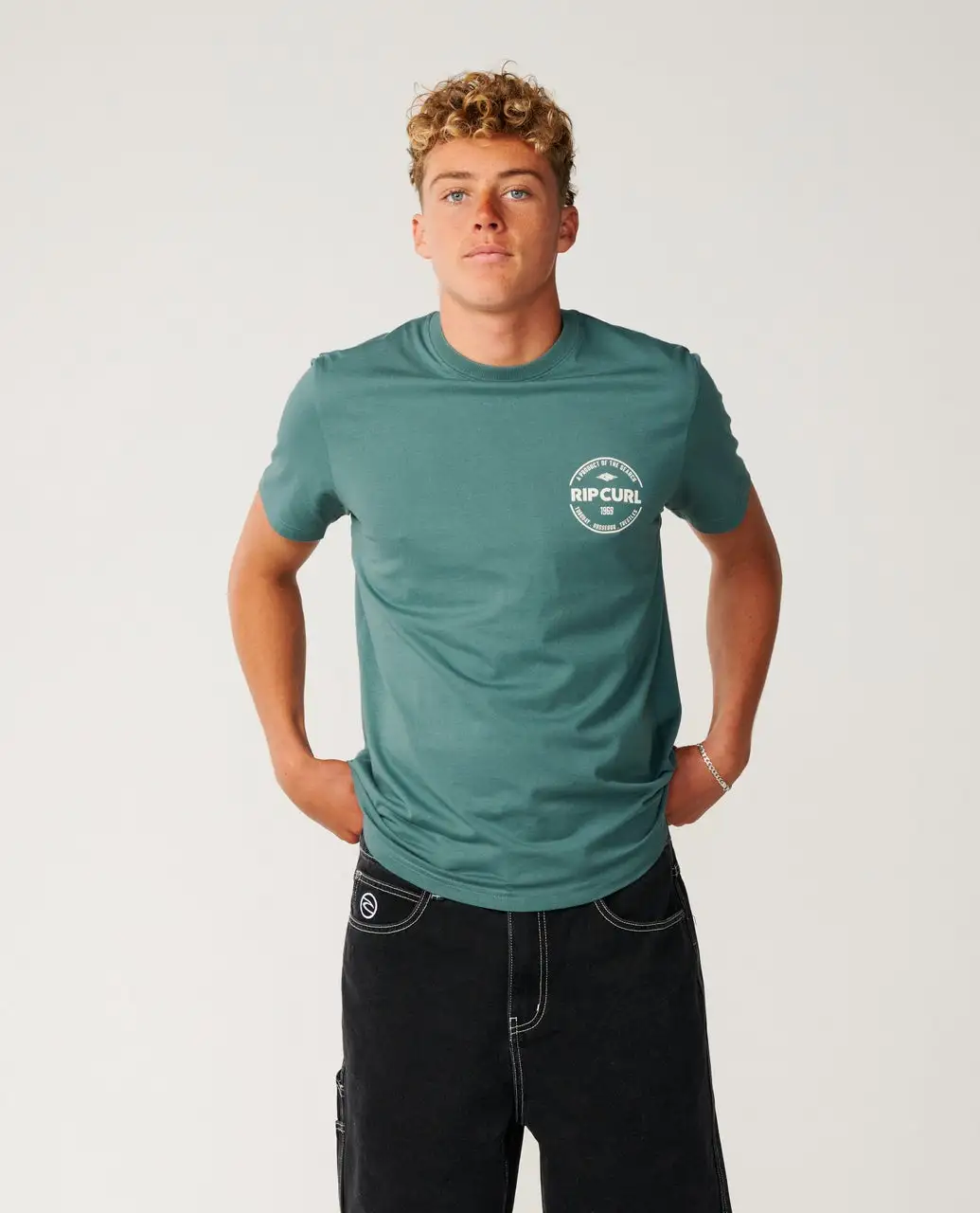 Rip Curl Mens Shirt Staple Standard Tee - Image 11