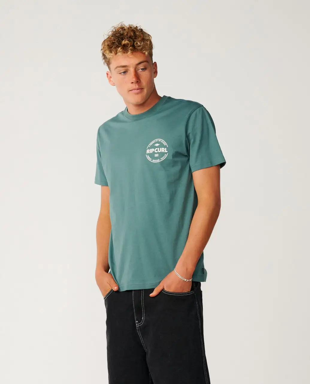 Rip Curl Mens Shirt Staple Standard Tee - Image 13