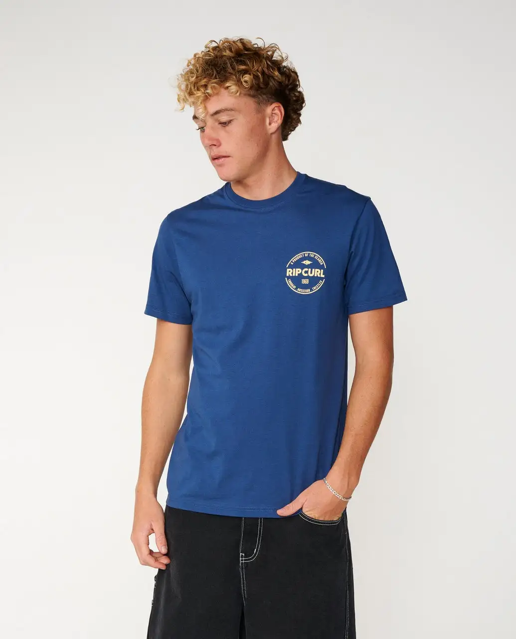 Rip Curl Mens Shirt Staple Standard Tee - Image 6