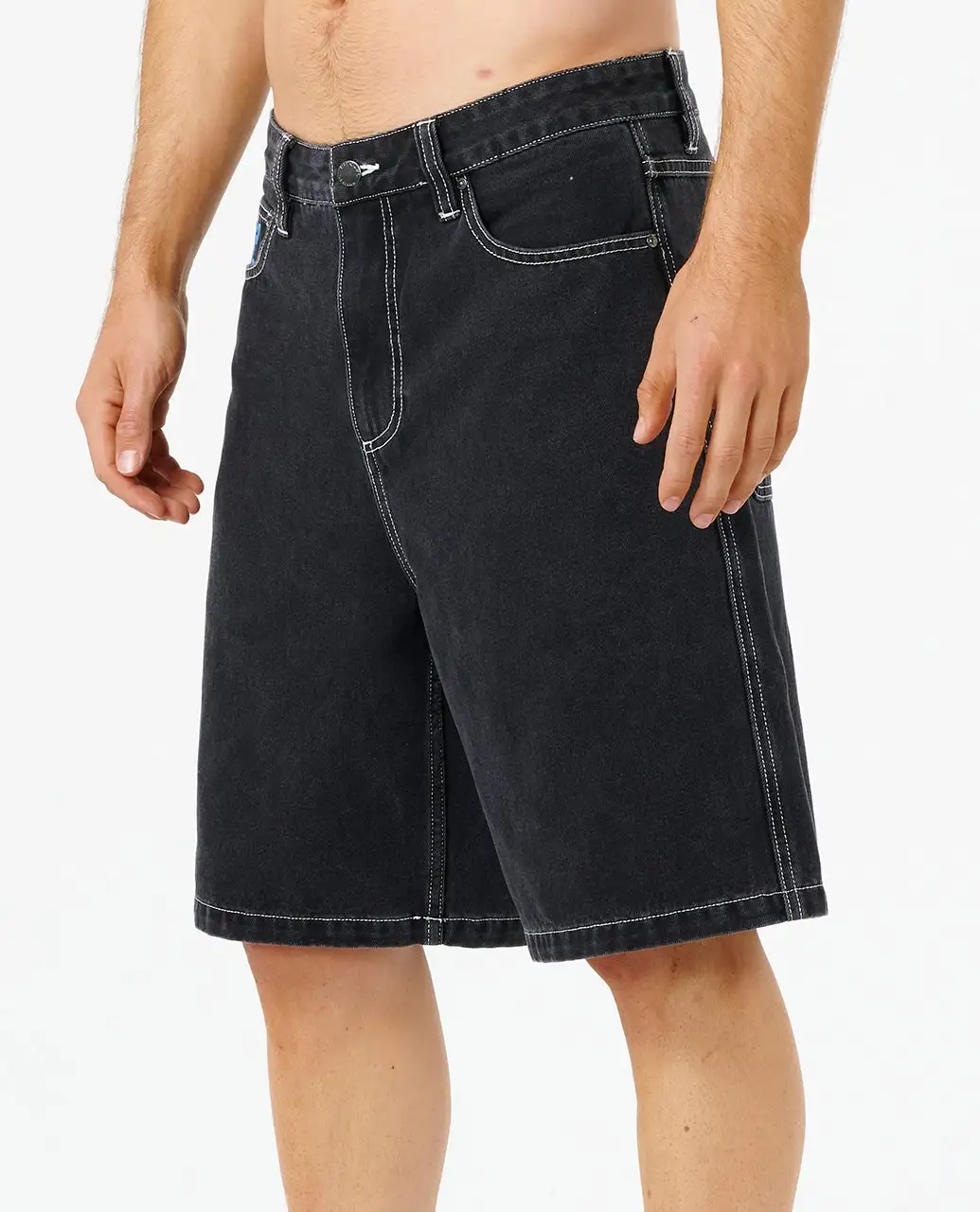 Rip Curl Mens Shorts Liquid Trips Denim 22"