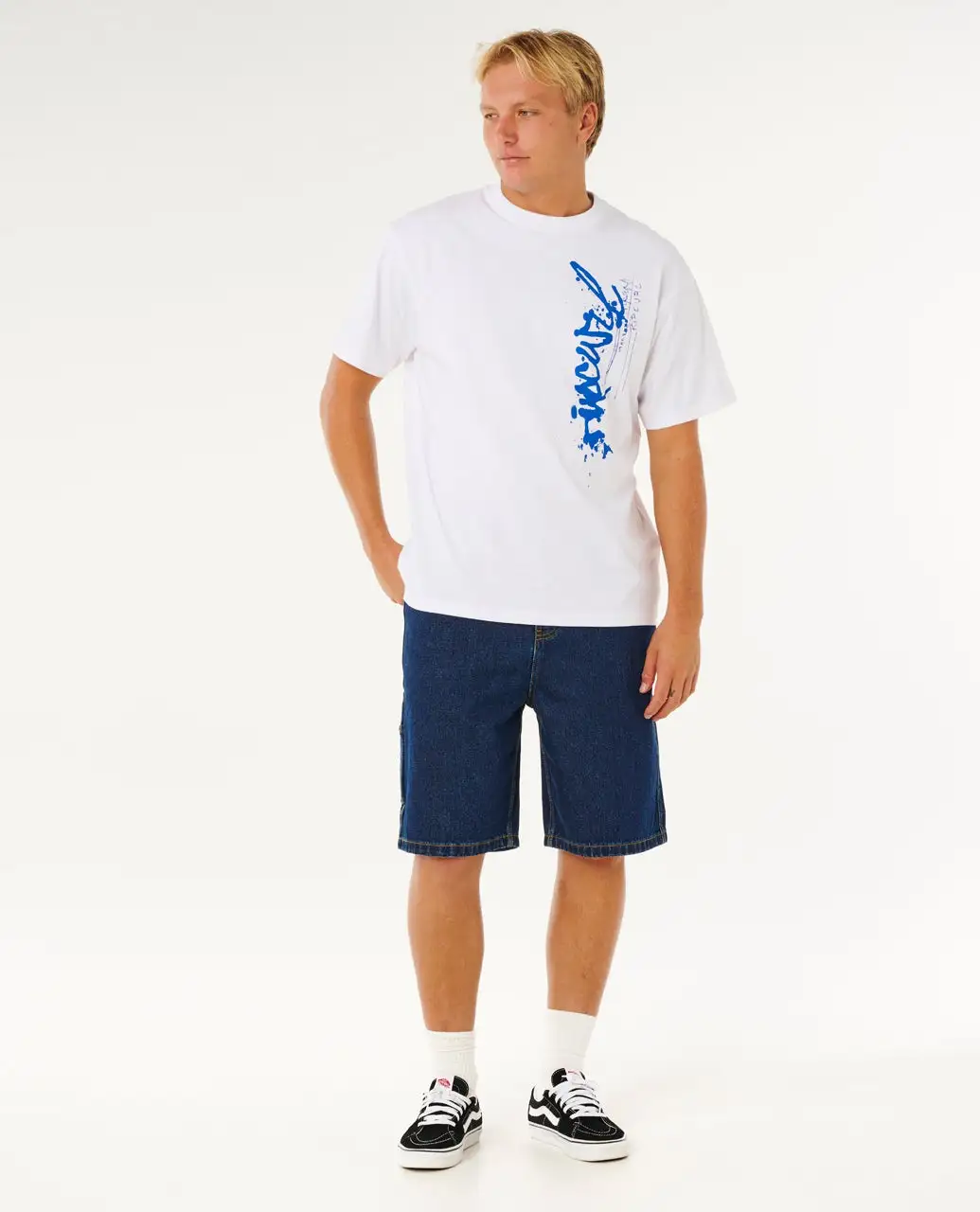 Rip Curl Mens Shorts Nu Dose 22" Denim - Image 13