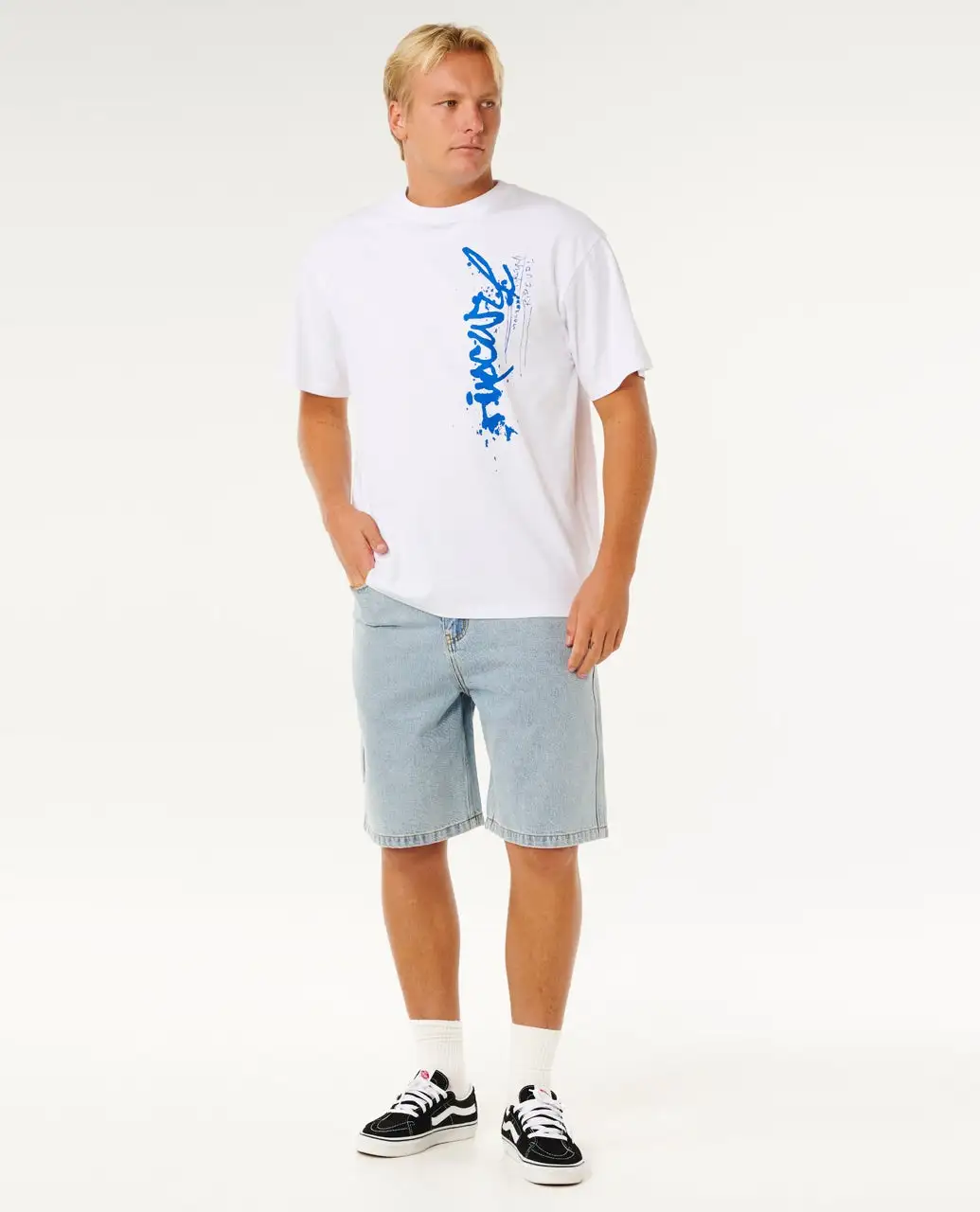 Rip Curl Mens Shorts Nu Dose 22" Denim - Image 5