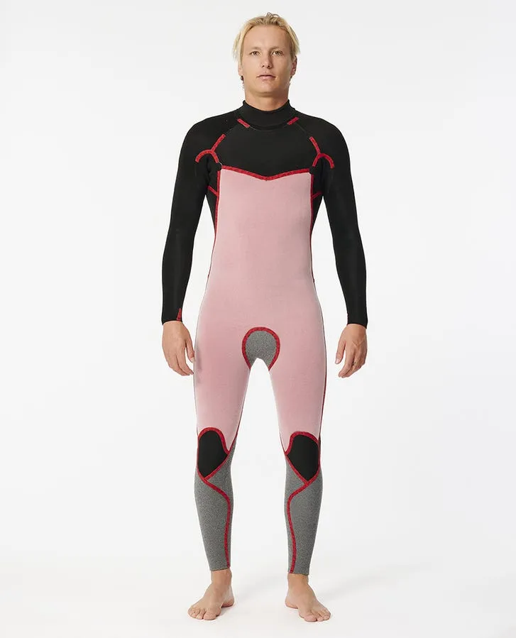 Rip Curl Mens Wetsuit Dawn Patrol 4/3 Back Zip Fullsuit - Image 8