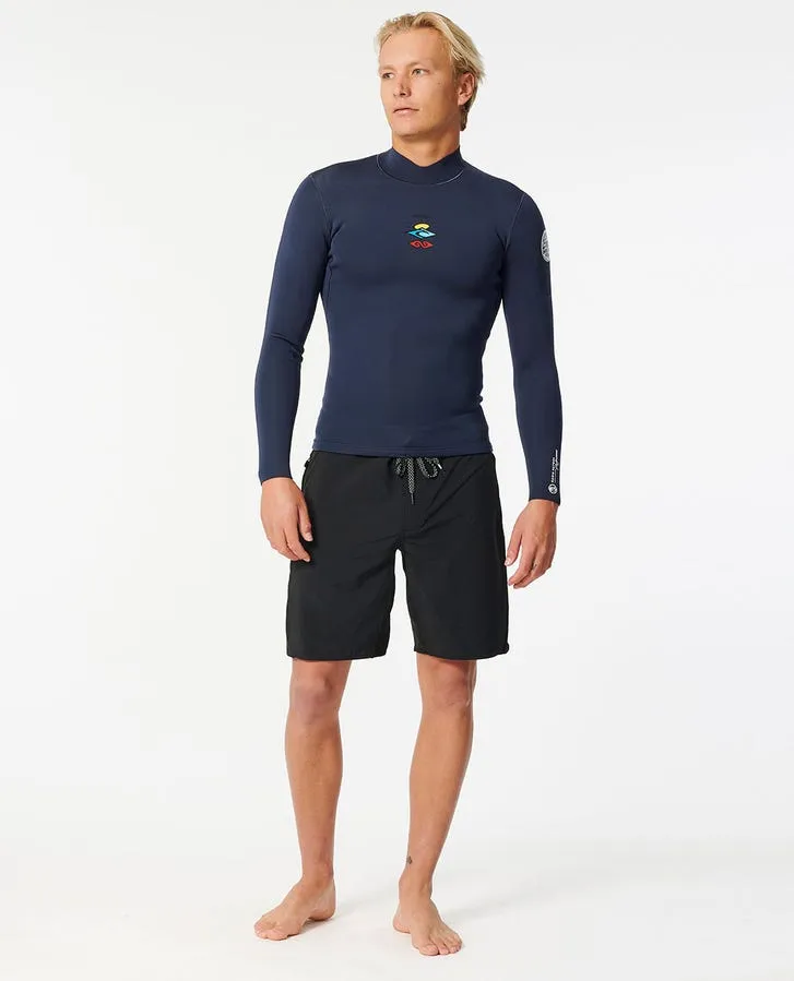 Rip Curl Mens Wetsuits Dawn Patrol 1.5mm Long Sleeve Wetsuit Jacket - Image 8