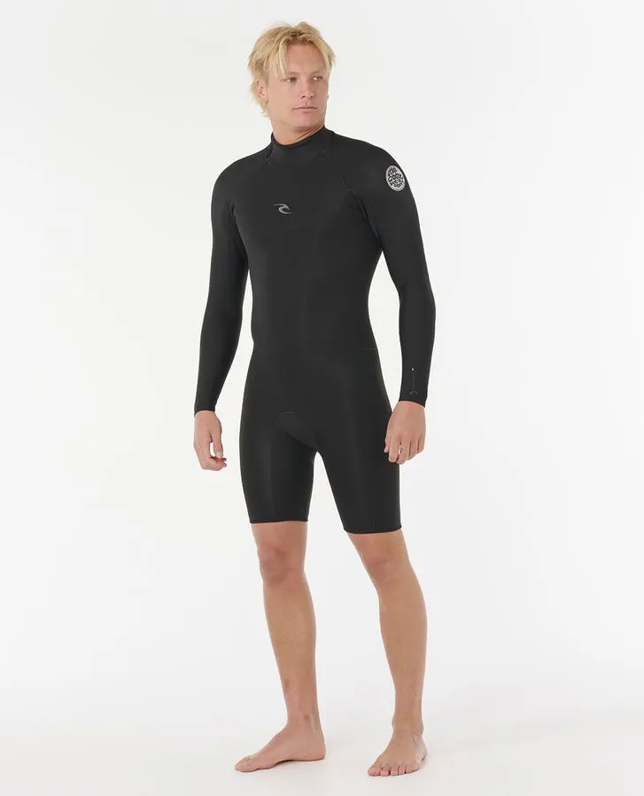Rip Curl Mens Wetsuits Dawn Patrol Long Sleeve Back Zip Springsuit - Image 2
