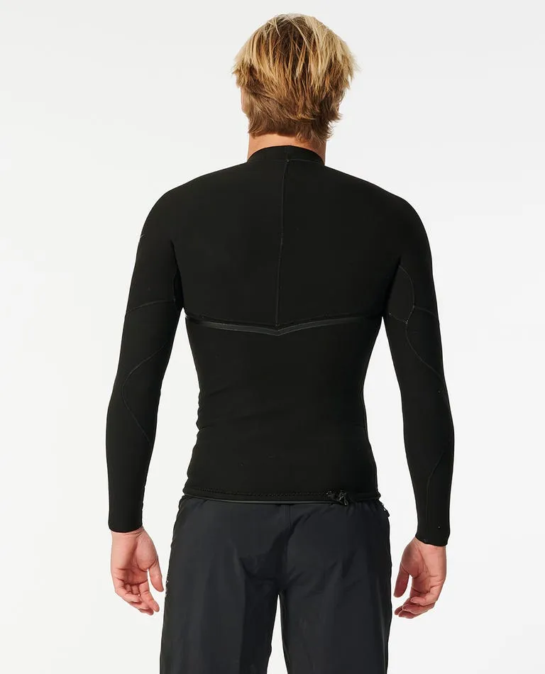 Rip Curl Mens Wetsuits E-Bomb 1.5mm Long Sleeve Wetsuit Jacket - Image 2