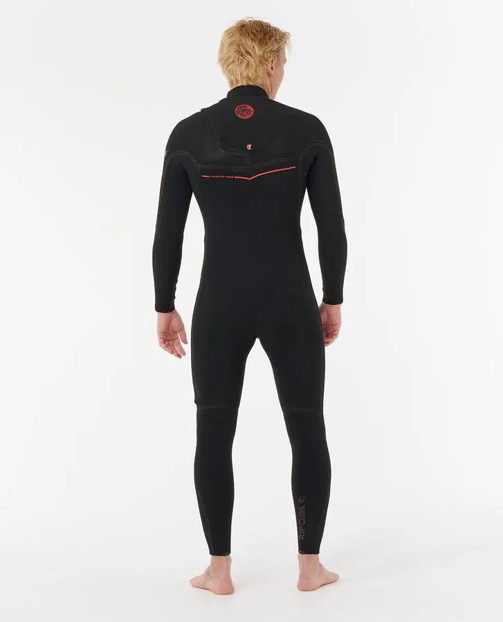 Rip Curl Mens Wetsuits Flashbomb Fusion 4/3mm Chest Zip Fullsuit - Image 2