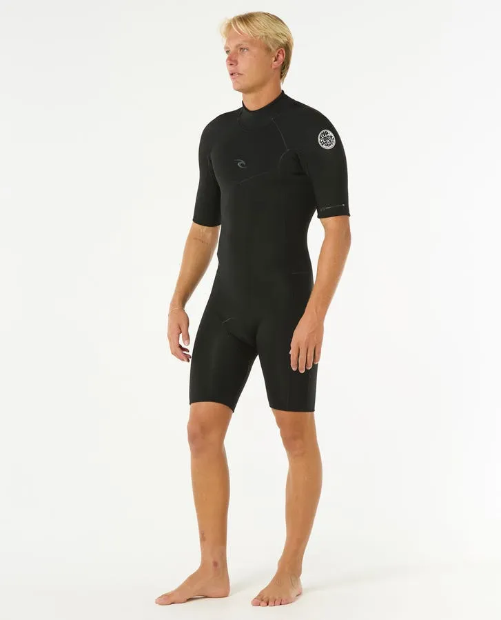 Rip Curl Mens Wetsuits Mens Dawn Patrol 2mm Back Zip Springsuit - Image 2