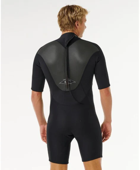 Rip Curl Mens Wetsuits Omega Back Zip Short Sleeve Springsuit - Image 2