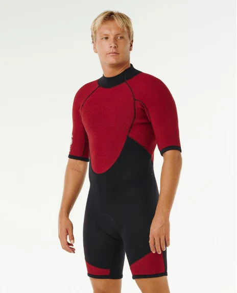 Rip Curl Mens Wetsuits Omega Back Zip Short Sleeve Springsuit - Image 5
