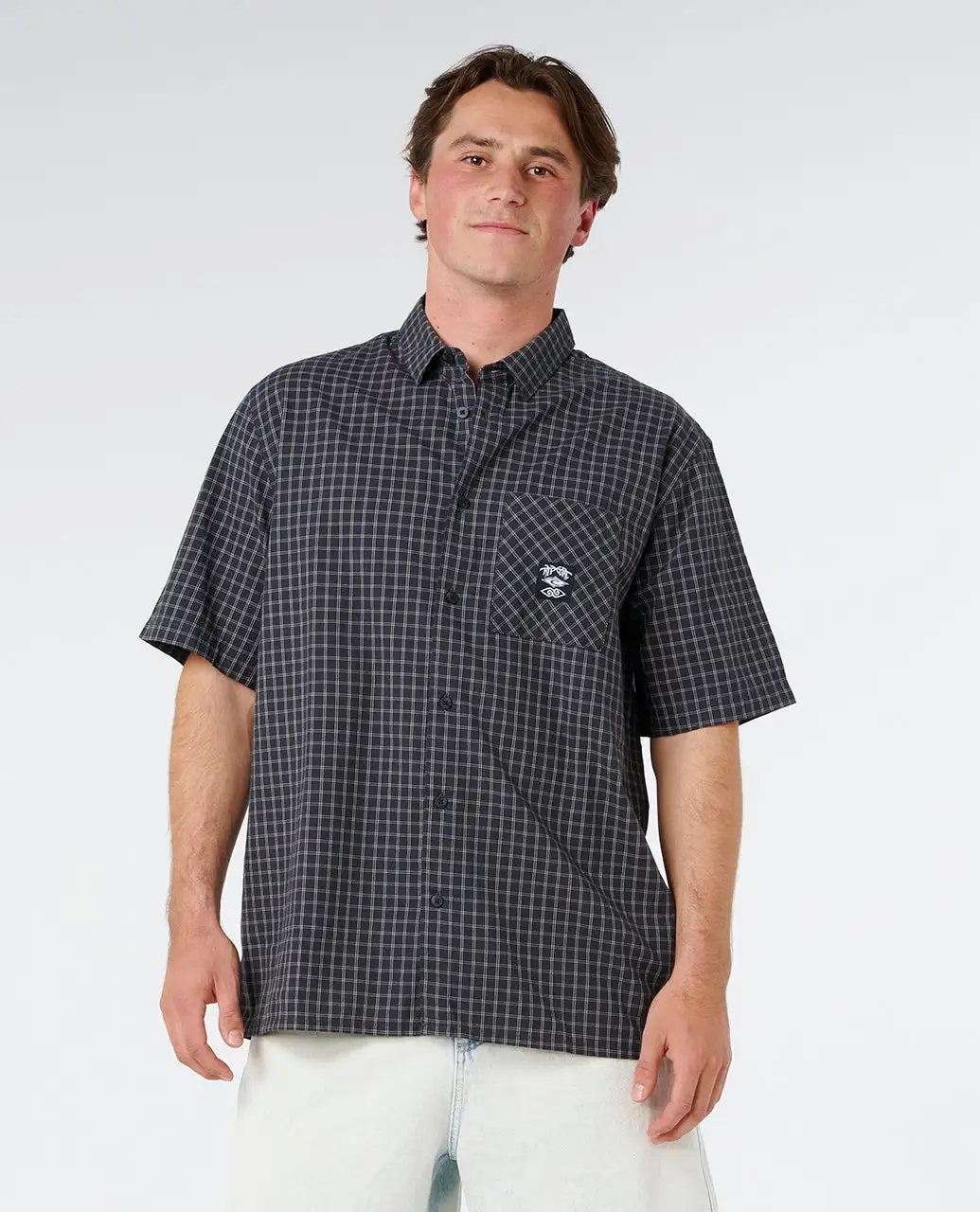 Rip Curl Mens Woven Liquid Trips Check