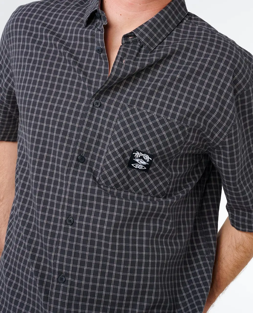 Rip Curl Mens Woven Liquid Trips Check - Image 4