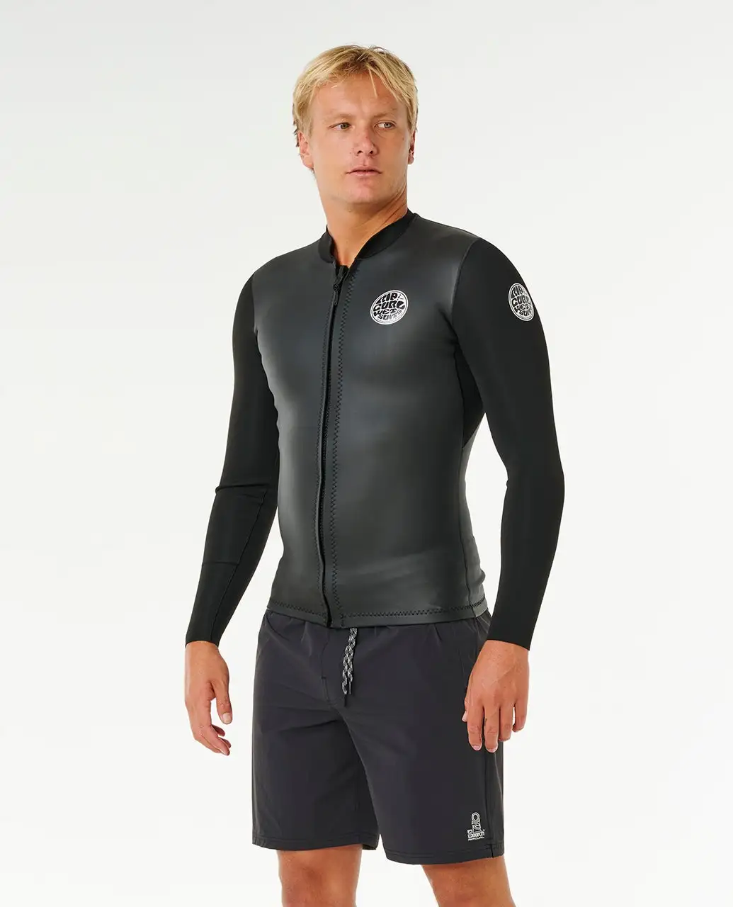 Rip Curl Wetsuits Mens Dawn Patrol 1.5mm Front Zip Jacket - Image 2