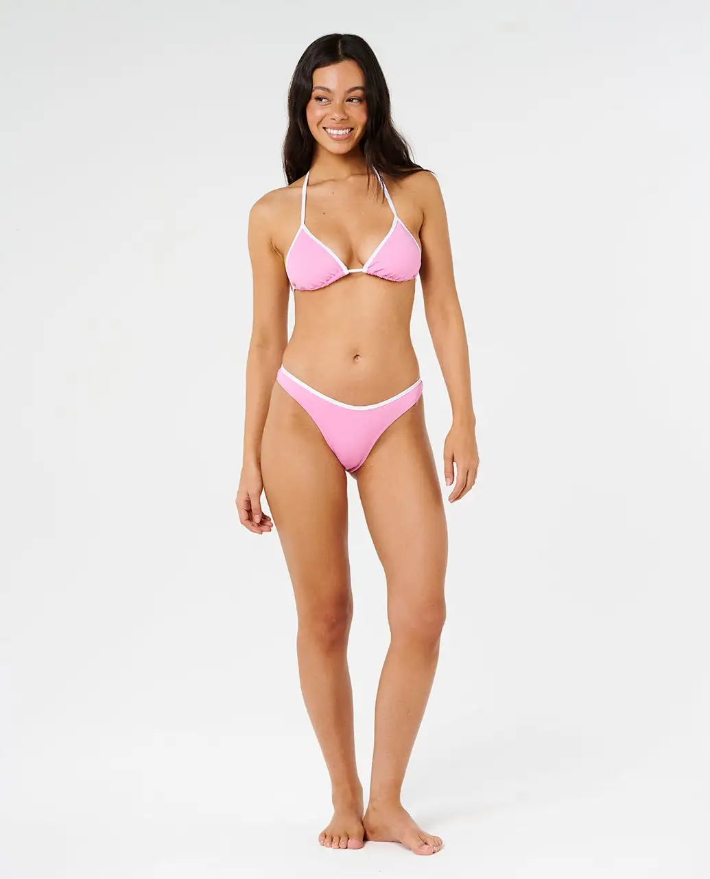 Rip Curl Womens Bikini Bottoms Classic Surf High Cut Skimpy Coverage - Image 32