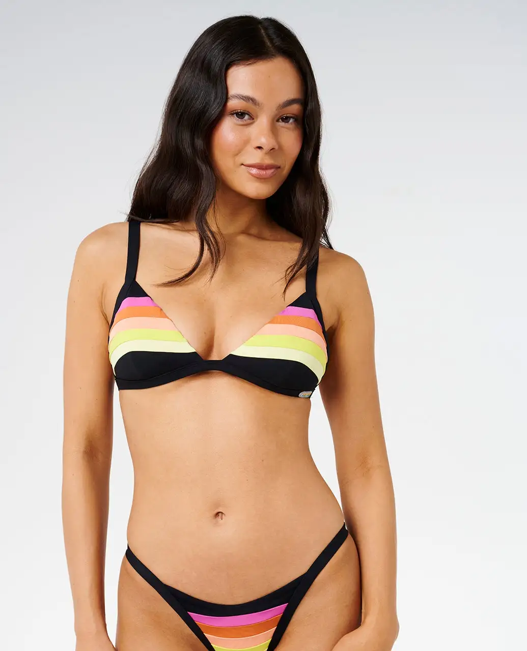 Rip Curl Womens Bikini Bottoms Surf Stripe Cheeky Coverage - Image 18