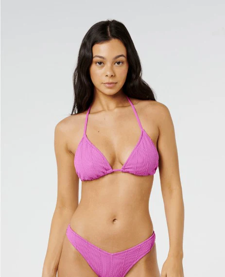 Rip Curl Womens Bikini Top Vibe Surf Multi Fit Triangle - Image 13