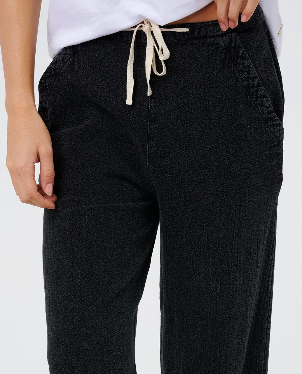 Rip Curl Womens Pants Classic Surf Wide Leg - Image 11