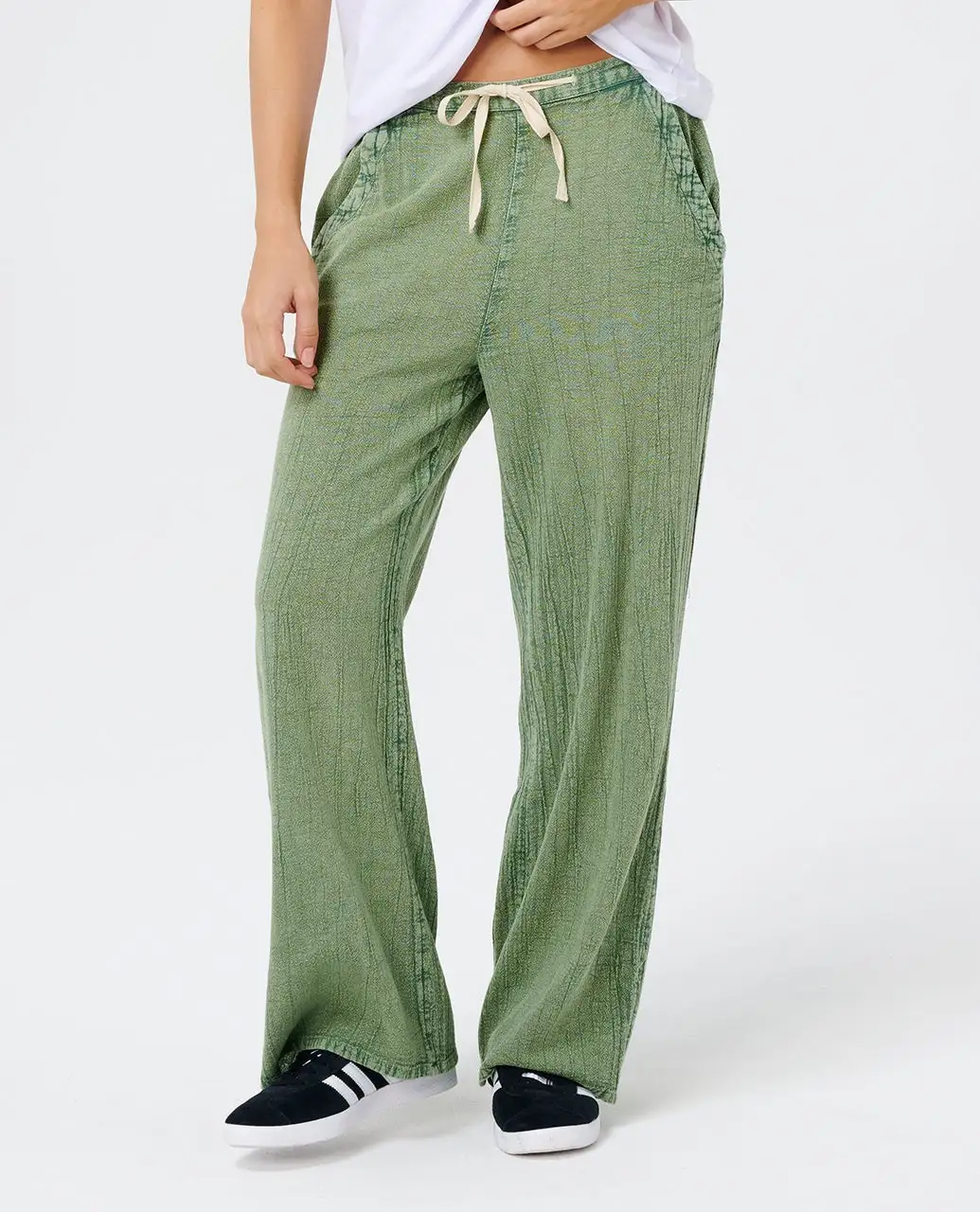 Rip Curl Womens Pants Classic Surf Wide Leg - Image 13