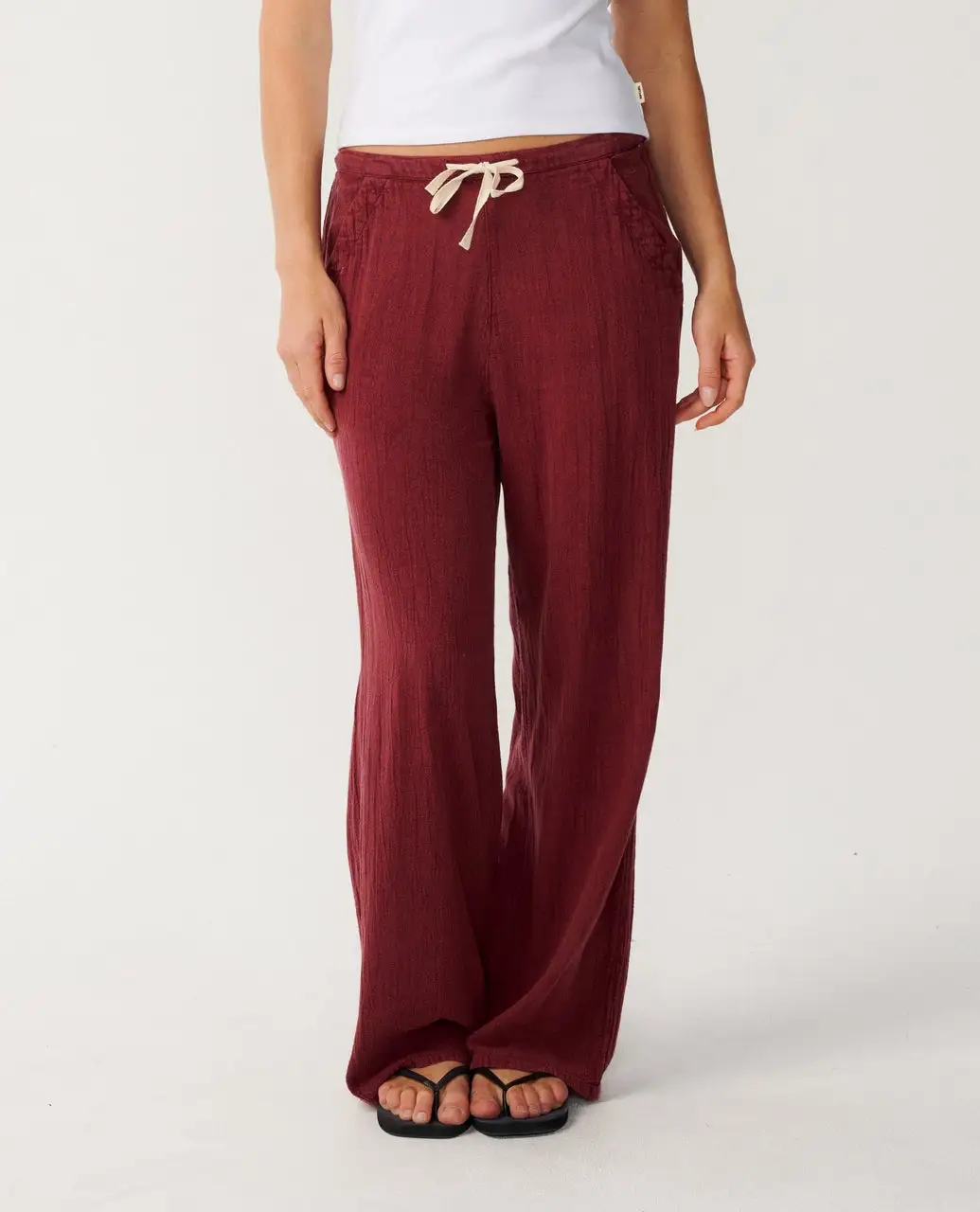 Rip Curl Womens Pants Classic Surf Wide Leg - Image 18