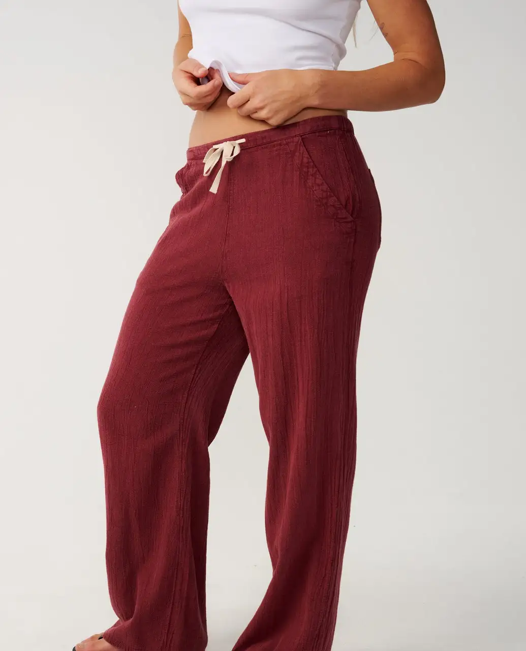 Rip Curl Womens Pants Classic Surf Wide Leg - Image 22