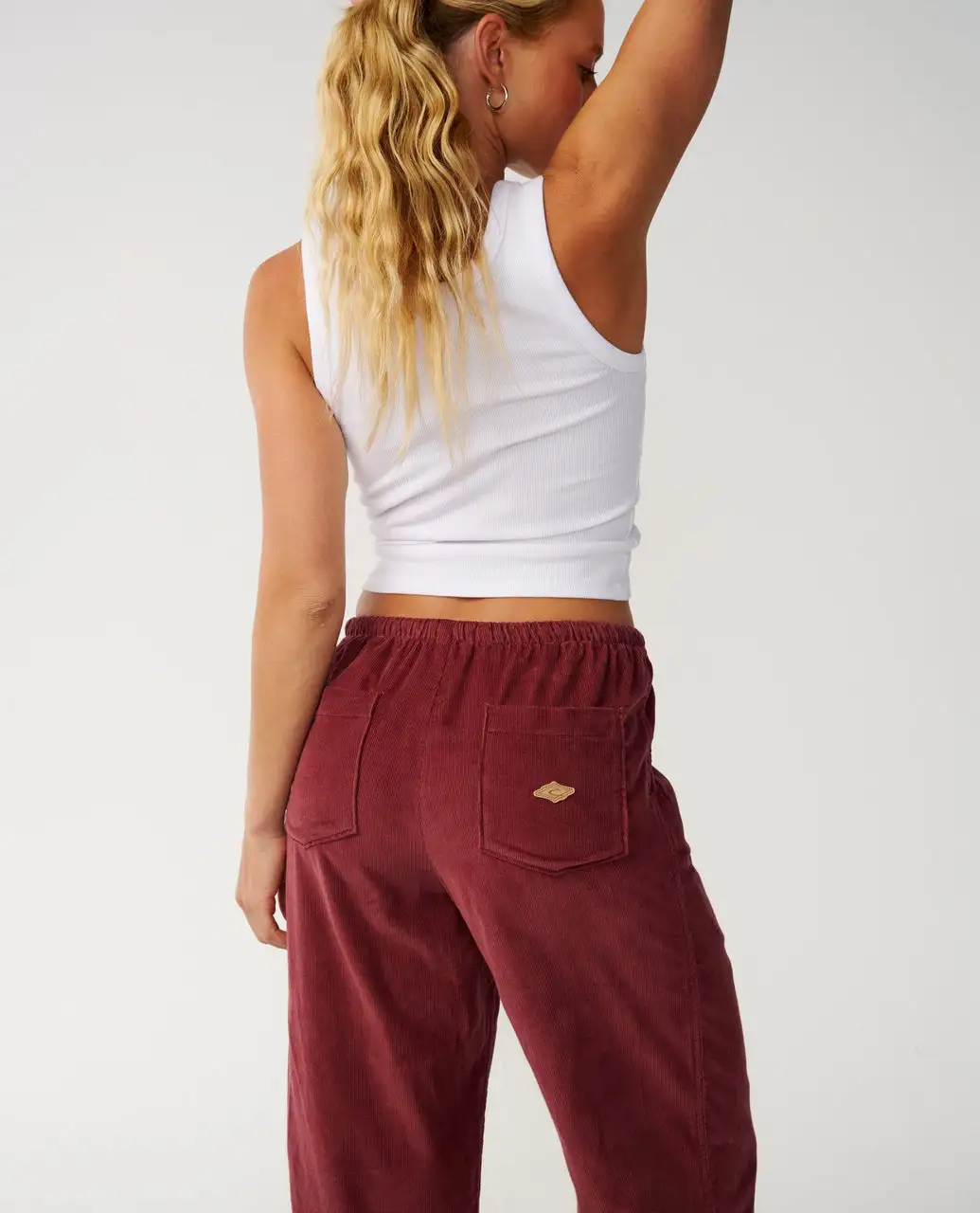 Rip Curl Womens Pants Keepsakes Washed Cord - Image 11