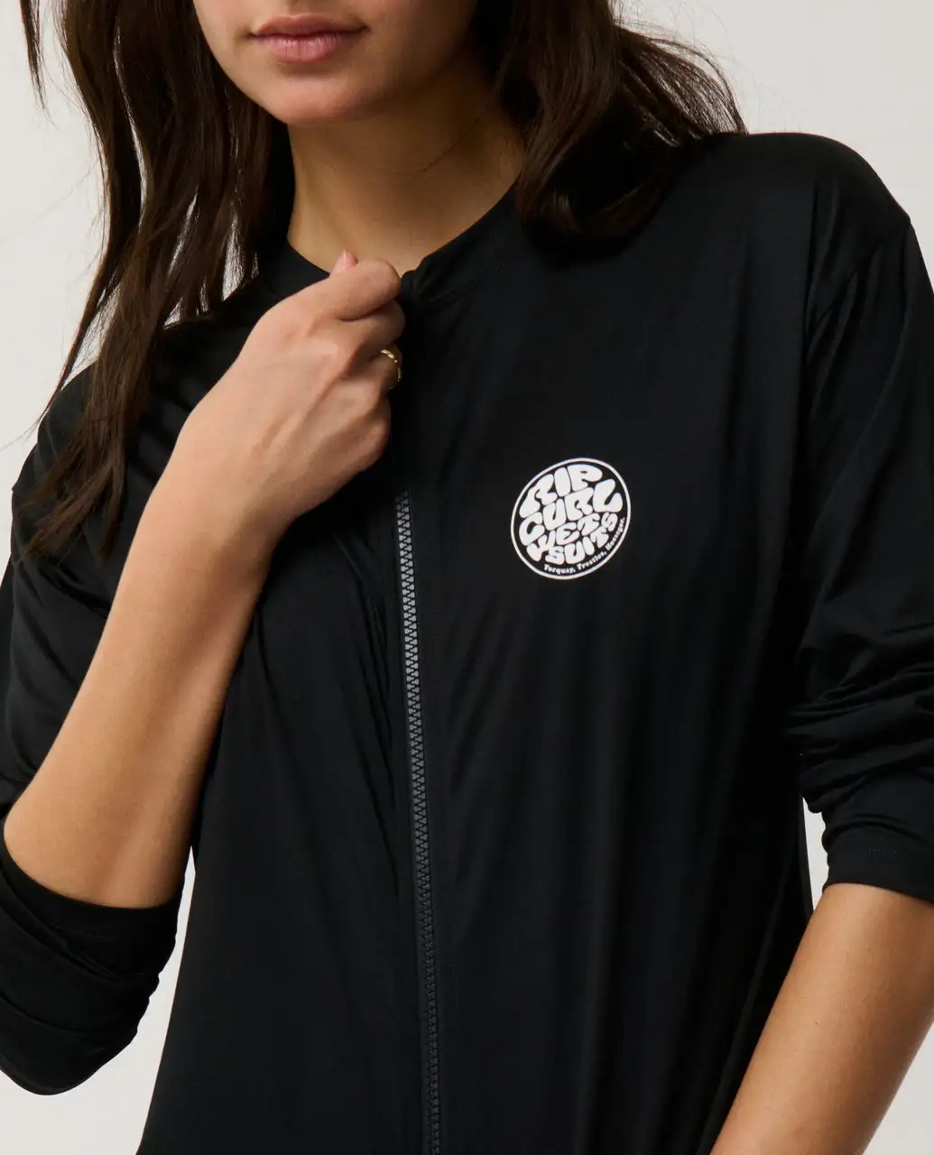 Rip Curl Womens Rashguard Classic Surf Long Sleeve Cooling Rash Vest - Image 3