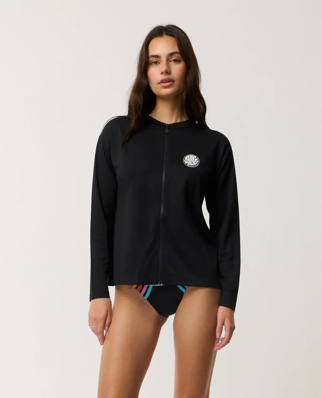 Rip Curl Womens Rashguard Classic Surf Long Sleeve Cooling Rash Vest - Image 4