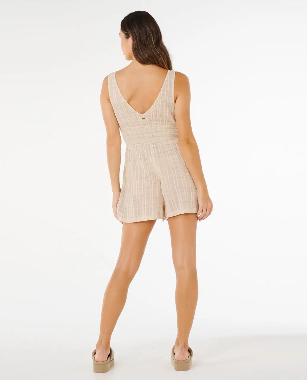 Rip Curl Womens Romper Paradise Check - Image 3
