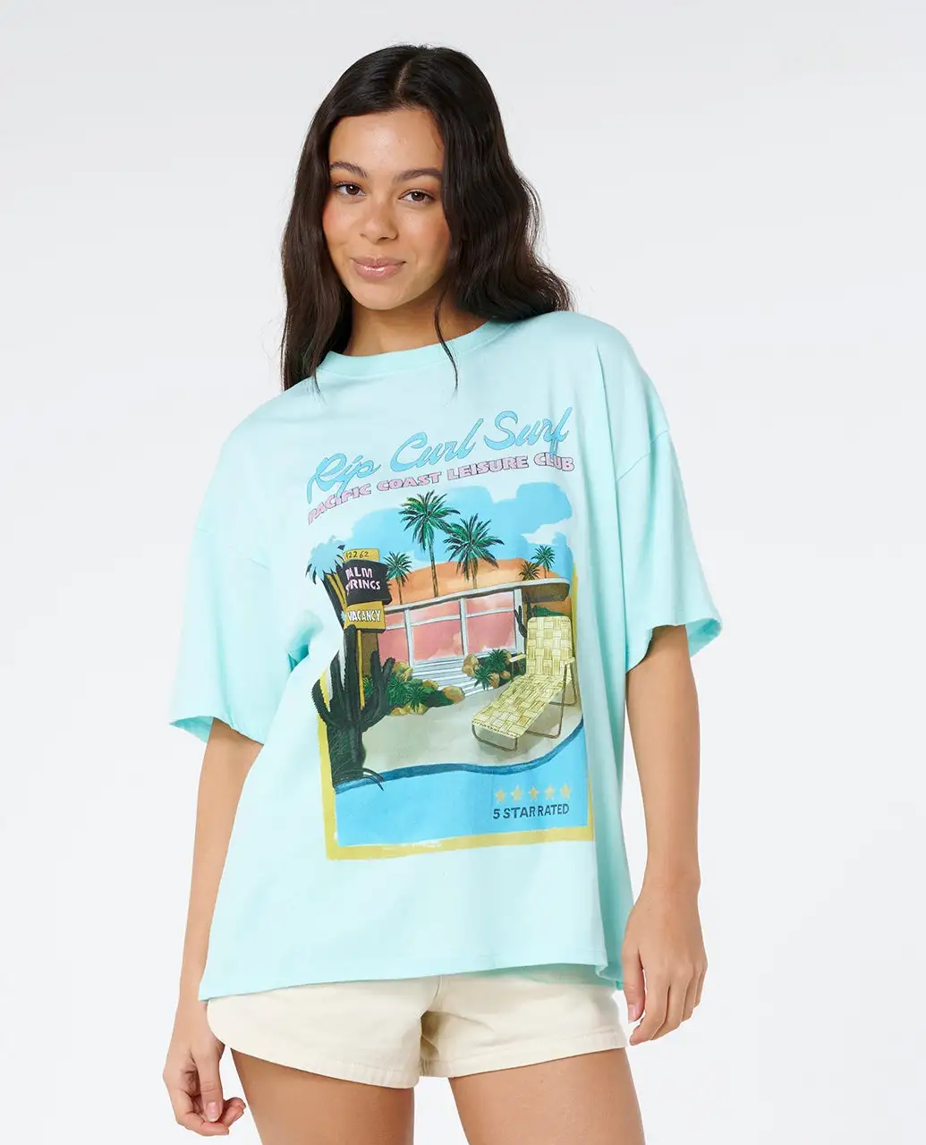 Rip Curl Womens Shirt 5 Star Heritage Tee