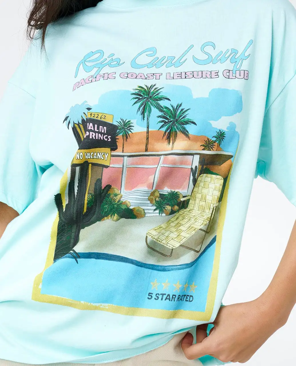 Rip Curl Womens Shirt 5 Star Heritage Tee - Image 4