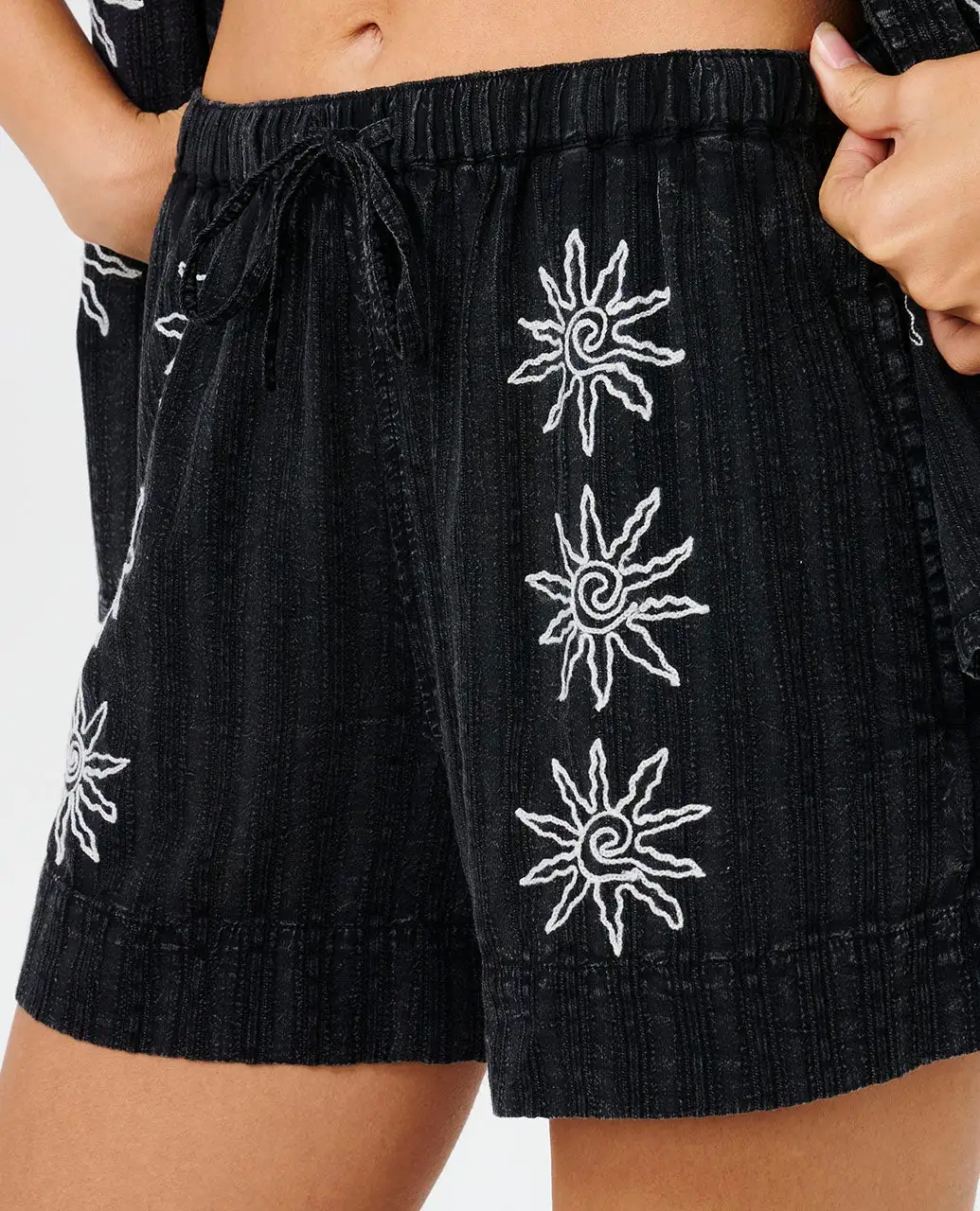 Rip Curl Womens Shorts Topanga Embroidered - Image 4