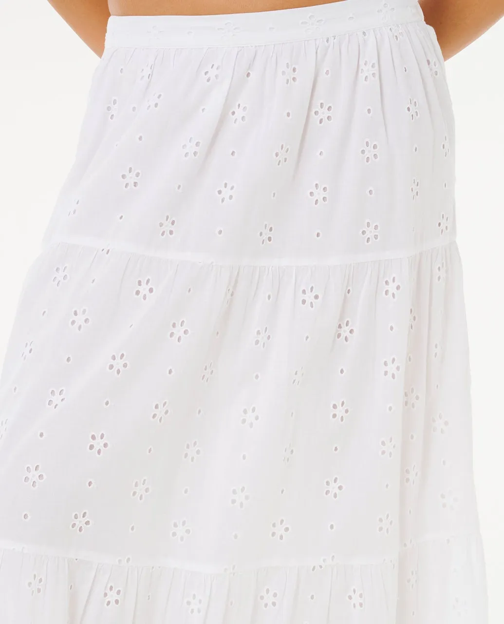 Rip Curl Womens Skirt Oasis Broderie Maxi - Image 5