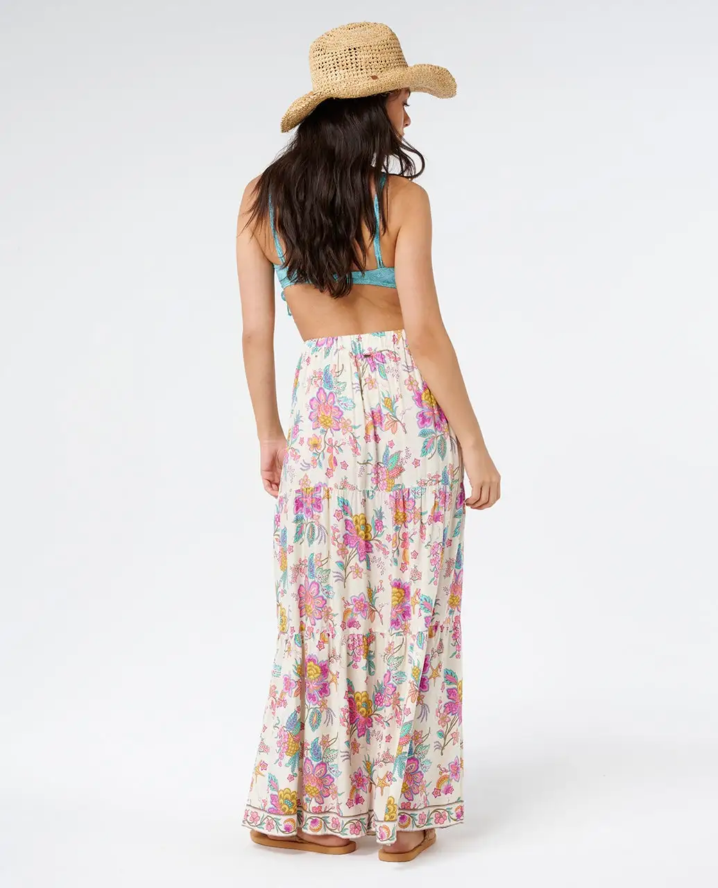 Rip Curl Womens Skirt Half Moon Bay Button Thru Maxi - Image 2