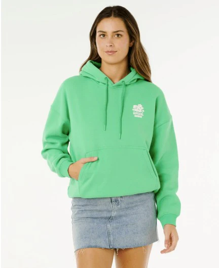Rip Curl Womens Sweatshirt Surf Puff Heritage Hood - Image 13
