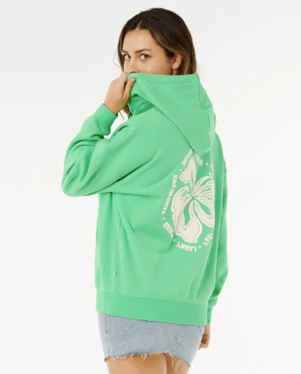 Rip Curl Womens Sweatshirt Surf Puff Heritage Hood - Image 14